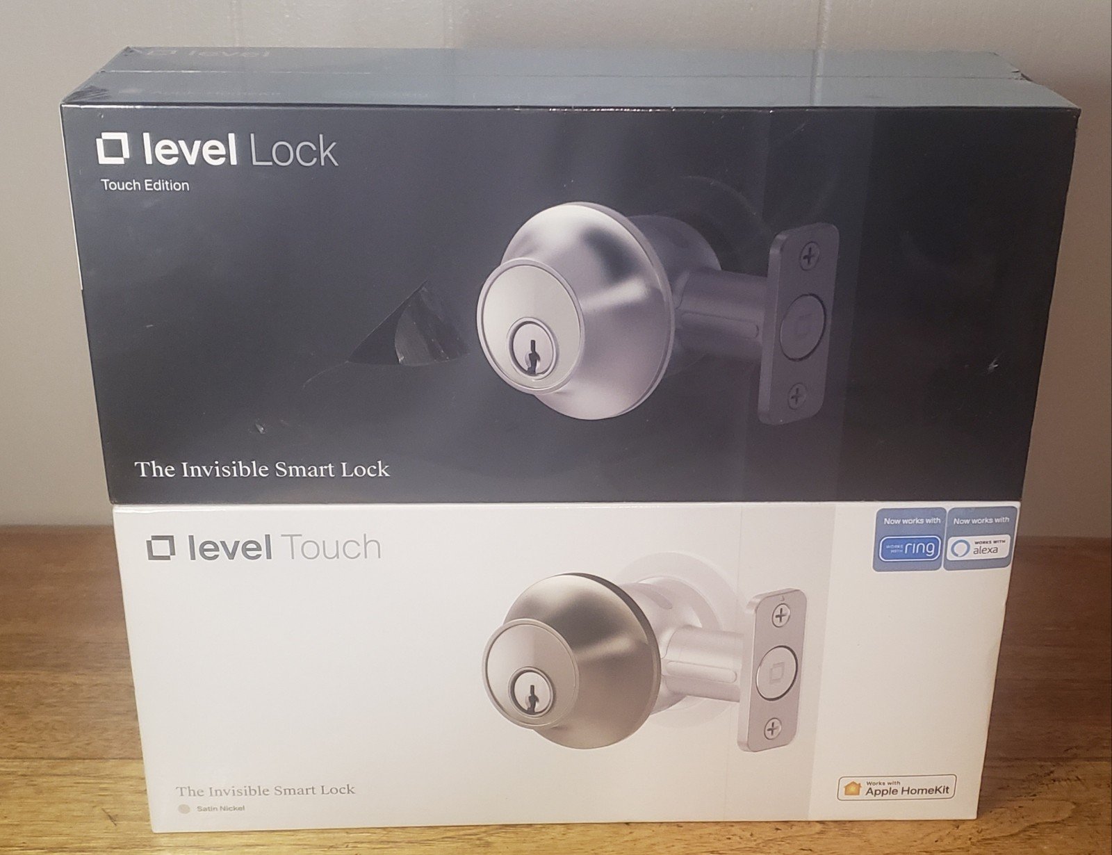 2 Level Lock Smart Lock Touch Editions Smart Deadbolt KeylessEntry Satin Nickel