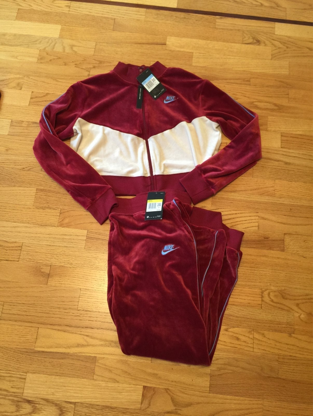 nike velour sweatpants