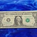 60660606 fancy binary serial# 1 dollar US bank note