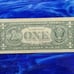 60660606 fancy binary serial# 1 dollar US bank note