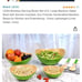 Bamboo ceramic serving bowls