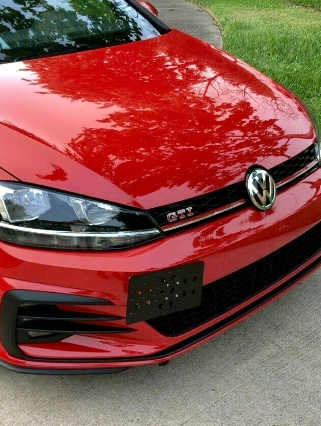 License Plate relocation kit - GTI MK7 U.S. Millworks