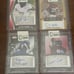 Autographed Football Cards - Lot of 4
