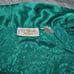 VICTORIA'S SECRET Dressing Robe Green Brocade Lounge Ware Gold Label Vintage P/S
