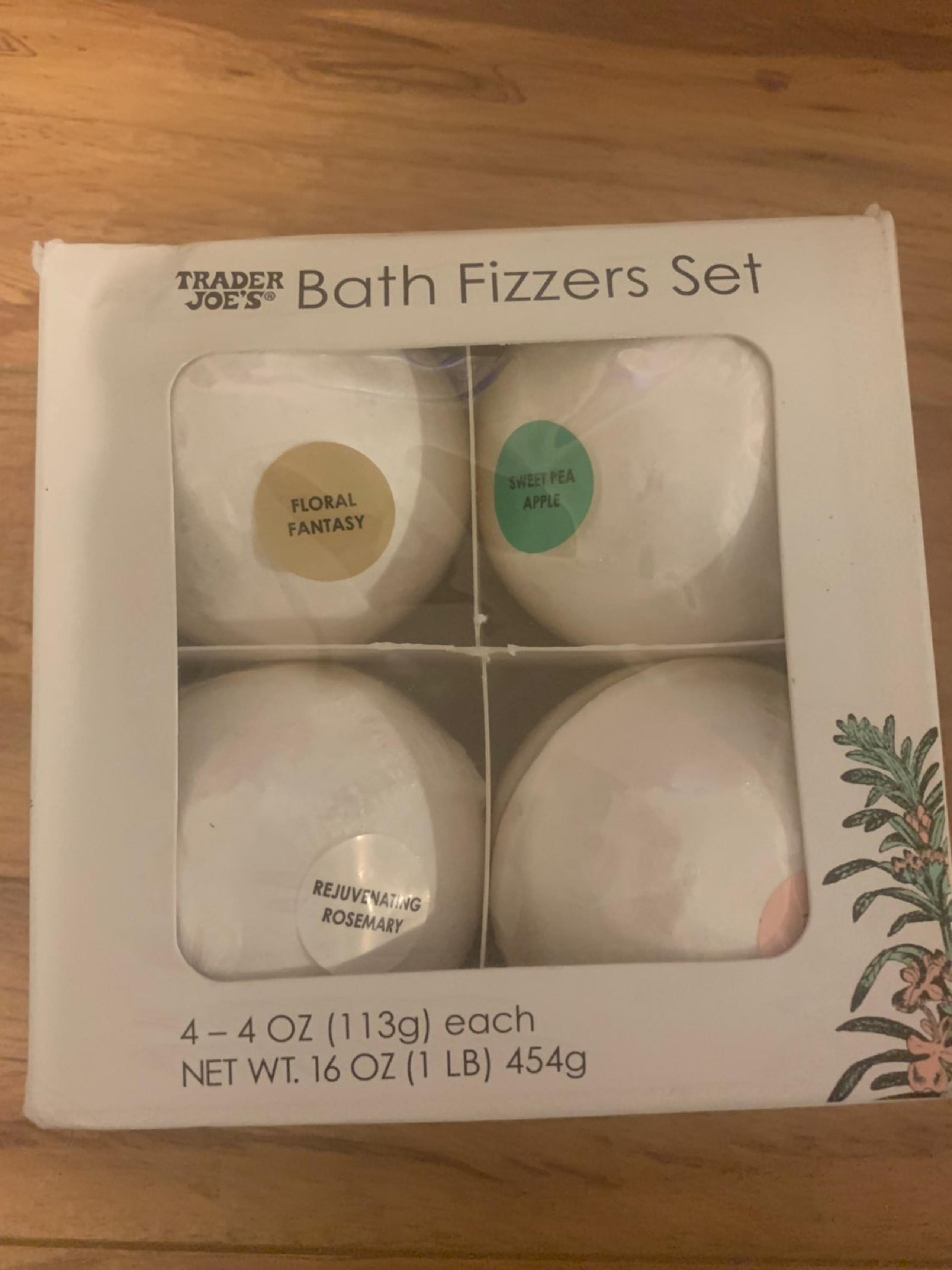 Trader Joe's Bath Fizzers Set