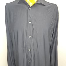 Fradi Techno Performance Shirt Menz Size 46 18.5 in Black Long Sleeve EUC