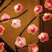 Cherry Blossom Tree Lamp, 18inch 36 Led Bonsai Tree Lights