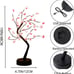 Cherry Blossom Tree Lamp, 18inch 36 Led Bonsai Tree Lights