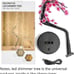 Cherry Blossom Tree Lamp, 18inch 36 Led Bonsai Tree Lights