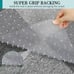 Office Chair Mat for Carpets, 30 x 48 Transparent Computer Desk Chair Mat for L