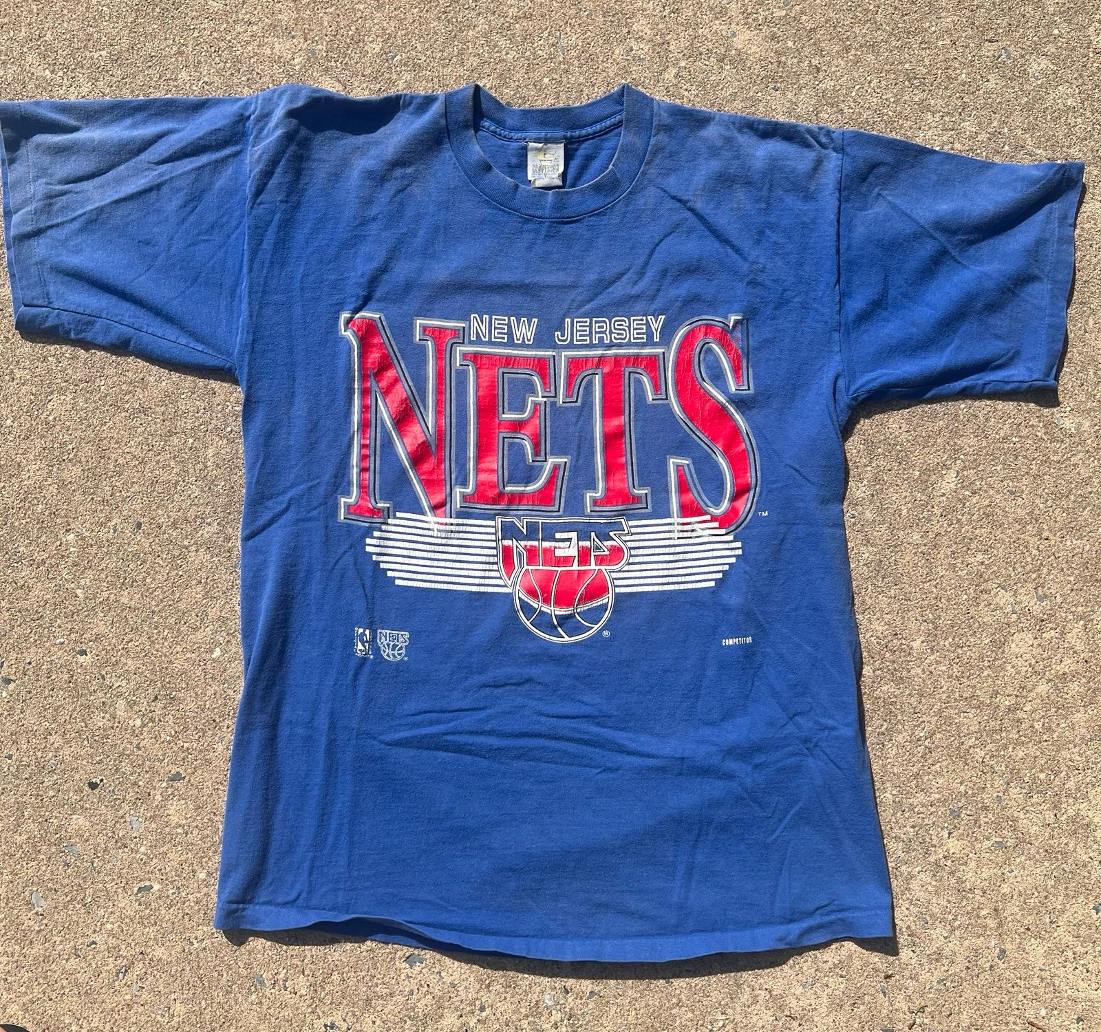 Vintage 1990’s New Jersey Nets T-Shirt Men’s Size Large