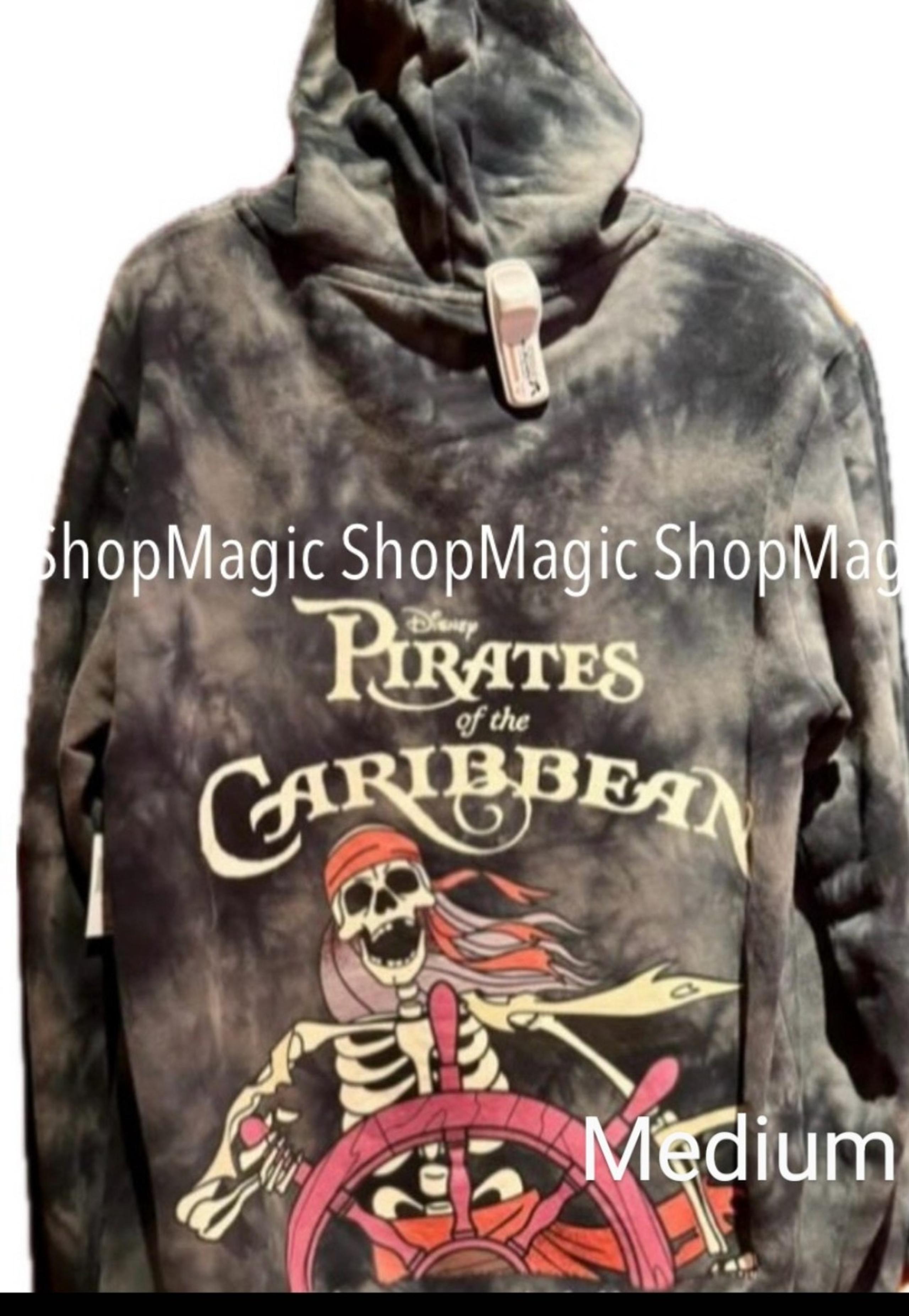 Disney Parks Disney’s Pirates of The Caribbean Zip Up Sweater New 2025