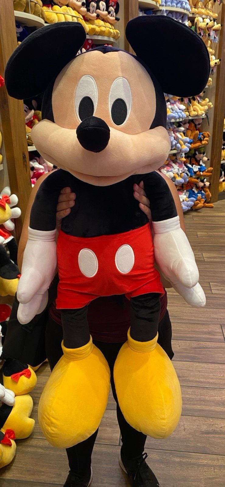 mickey mouse big plush