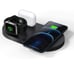 Wireless Charger, 23W Fast Wireless Charging Station,3 in 1 Qi-Certified Chargin