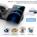 Wireless Charger, 23W Fast Wireless Charging Station,3 in 1 Qi-Certified Chargin