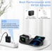 Wireless Charger, 23W Fast Wireless Charging Station,3 in 1 Qi-Certified Chargin