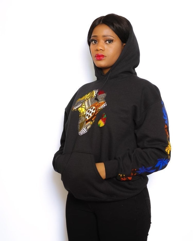 African map sweater