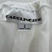 Caroline Rose Linen Wide-Leg Ankle Pants White Semi-Sheer Made in USA Size L