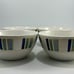 Lot of 4 Food Network Stoneware Caprino Mosaic Tiles Bowls