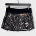 LULULEMON Star Crush Pace Rival Skirt Skort Size 4 Black Geo Running Activewear