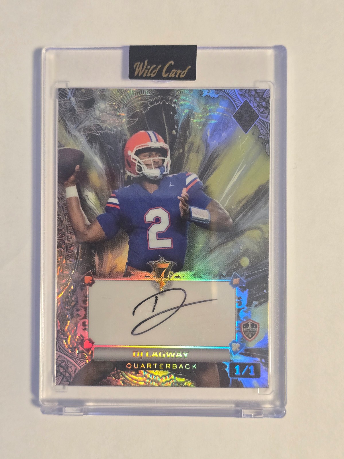 DJ Lagway Wild Card 1/1 Auto