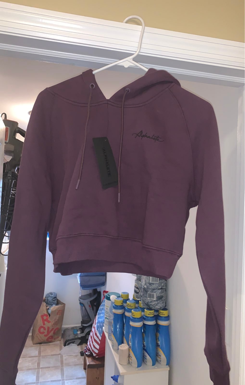 Alphalete cropped hoodie
