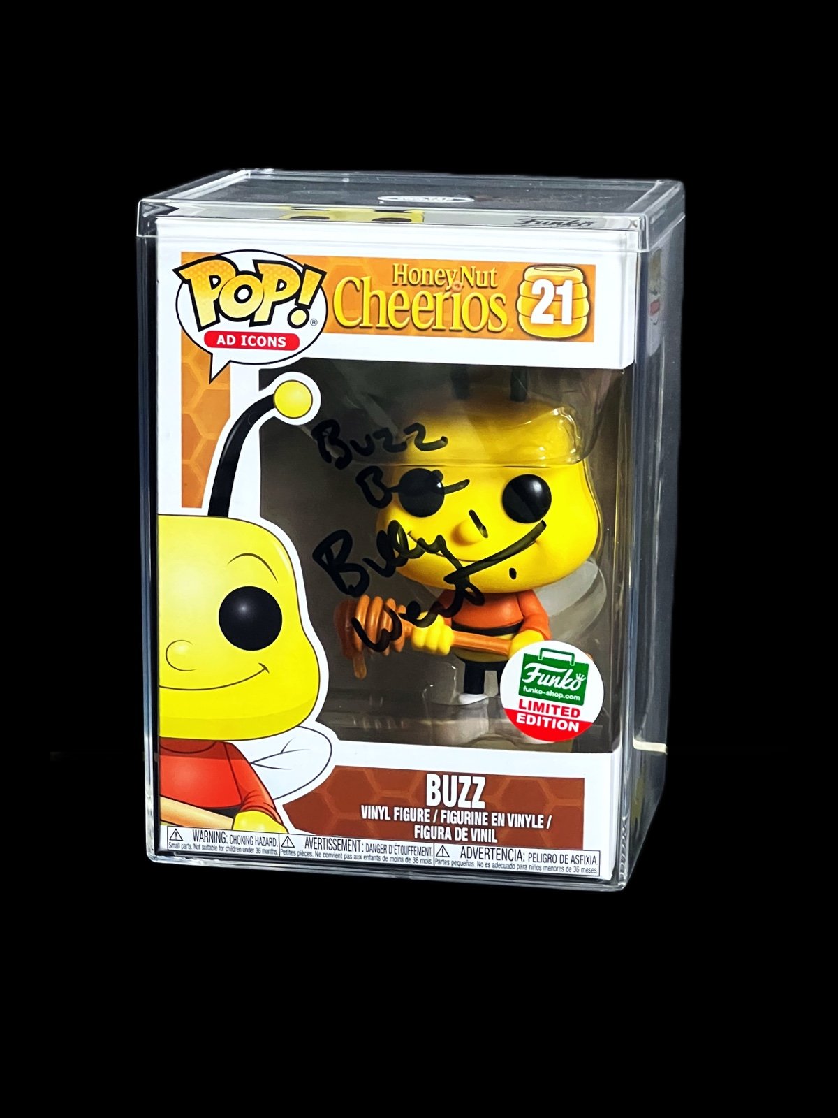 Honey Nut Cheerios Signed Funko Pop