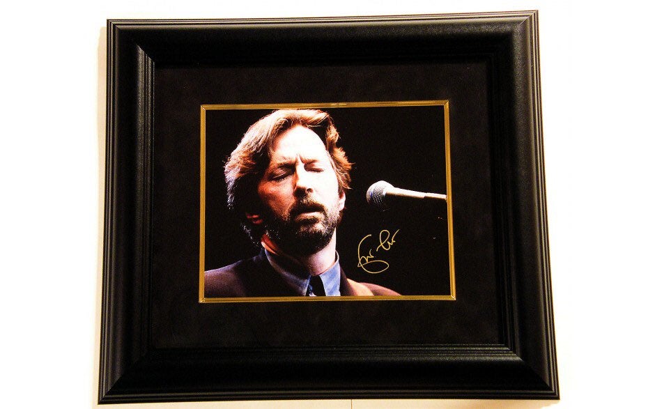 Eric Clapton autographed memorabilia