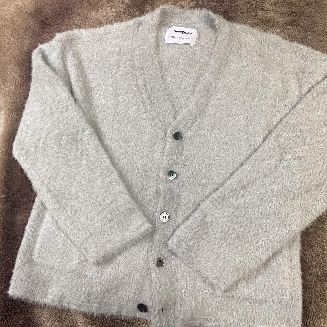NOMANUAL Gray Cardigan, Size L