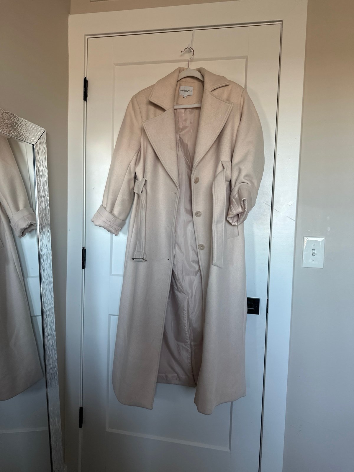 NAKD Long Beige Peacoat