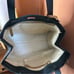Hunter Short Original Rubber Tote Bag Square Monogram Medium Teal Blue Gray