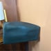 Hunter Short Original Rubber Tote Bag Square Monogram Medium Teal Blue Gray