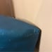 Hunter Short Original Rubber Tote Bag Square Monogram Medium Teal Blue Gray