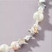 Anthropologie Delicate Pearl Star Necklace