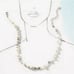 Anthropologie Delicate Pearl Star Necklace