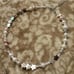 Anthropologie Delicate Pearl Star Necklace