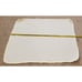 Vintage Beacon Cream Colored Blanket with Silky Ruffled Edging See Description