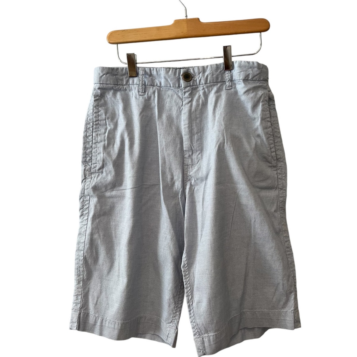 Rodd & Gunn Regular Fit Cotton Twill Shorts Heathered Blue 30
