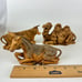 Fontenini Depose Italy Lot of Three Animals Bovine Camel & Donkey Nativity Figur
