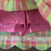 Vintage Lilly Pulitzer Plaid Print Scalloped Hem Skort