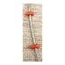 Blood Coral and Liquid Silver Necklace