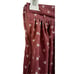 Vtg. Patty Woodard skirt Sz. Small Zip Tie Waist Midi Pink Mauve Floral