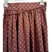 Vtg. Patty Woodard skirt Sz. Small Zip Tie Waist Midi Pink Mauve Floral