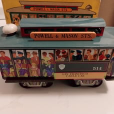 Vintage San Francisco Cable Car toy