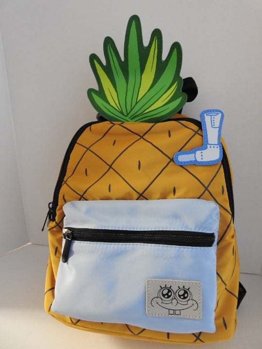 SPONGE BOB PINEAPPLE 3D DECORATIVE BACKPACK NEW
