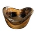 New Live Edge Black Walnut Bowl Handmade Turned Approx 7” Wide.