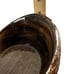 New Live Edge Black Walnut Bowl Handmade Turned Approx 7” Wide.
