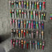 New 15 handmade beaded pens mix