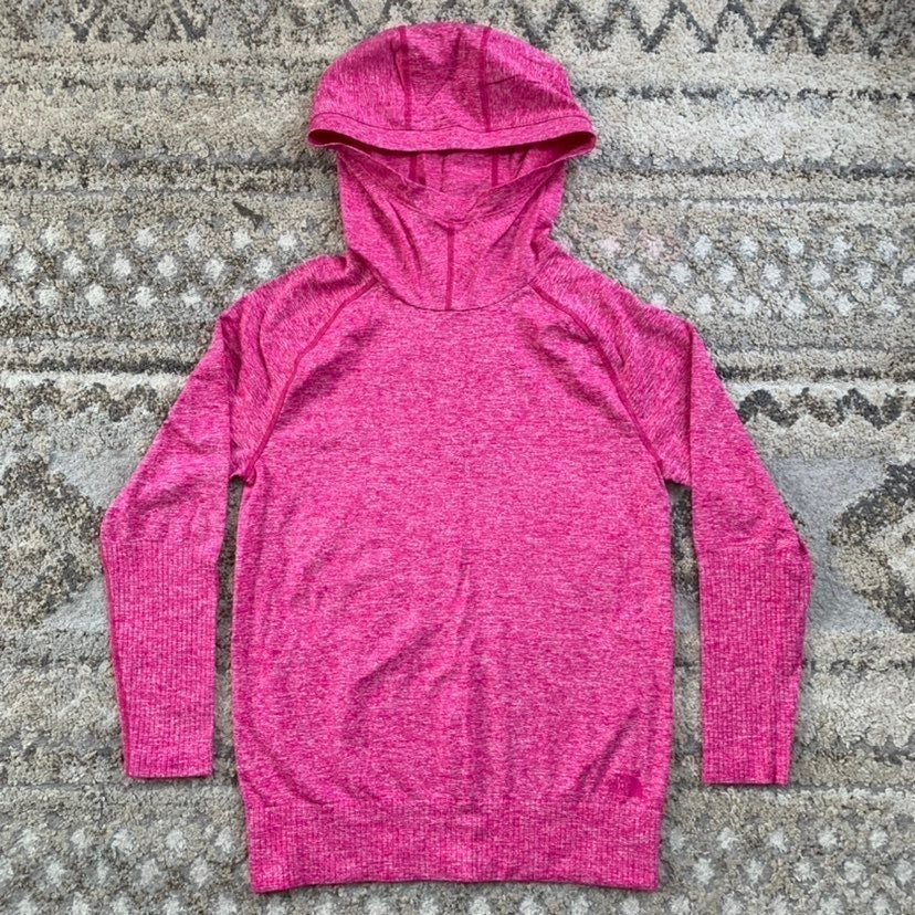 The North Face Pink Baselayer Pullover Hoodie Large