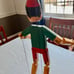 PINOCCHIO string Puppet/ Marionette- 24” wood doll. Vintage looking - handmade